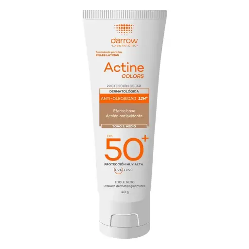 Actine Colors Protector Solar Fps50+ Tono 2: Medio 40g